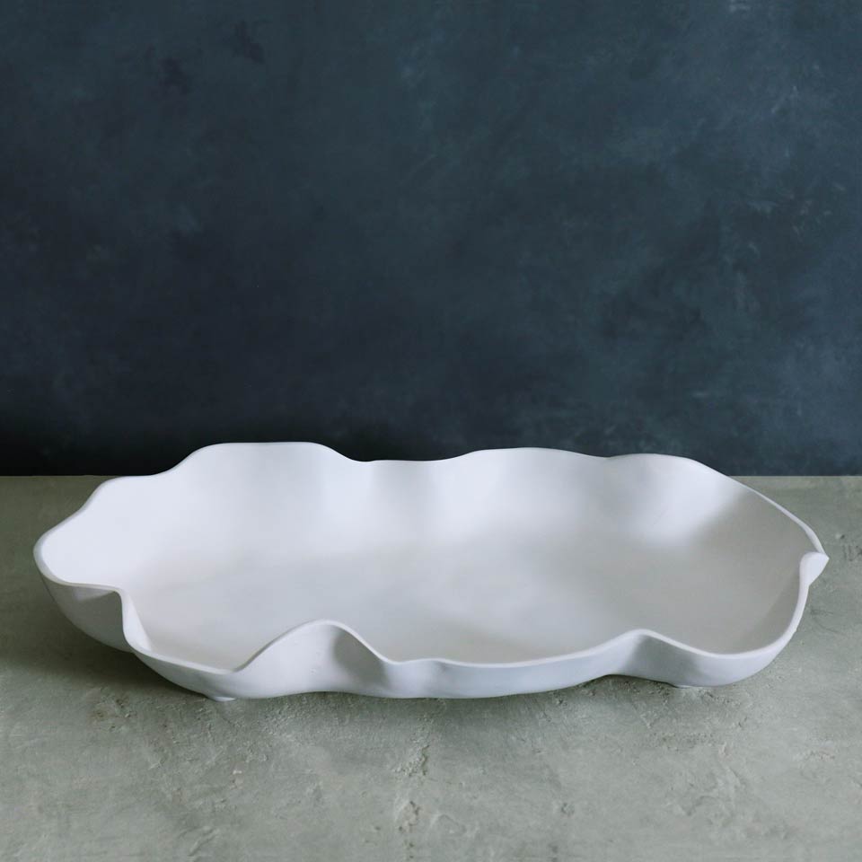 Nube Large Platter (White)