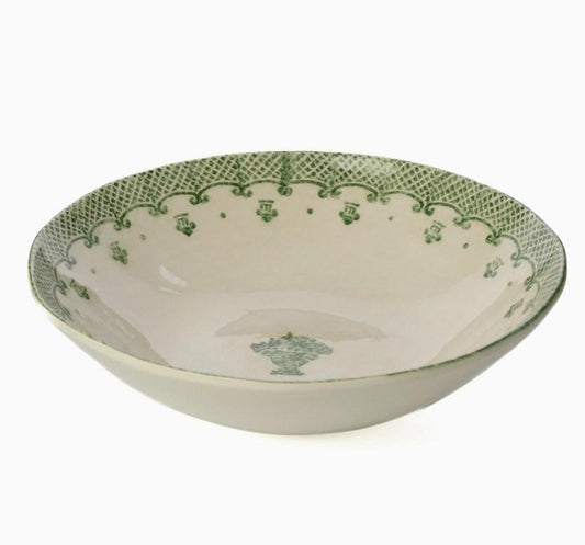Burano Medium Serving Bowl, Green