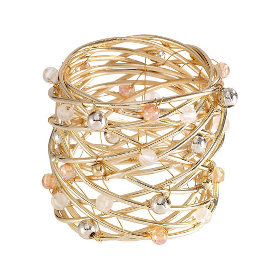 Beaded Lattice - Set of 4