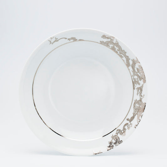 Round deep platter