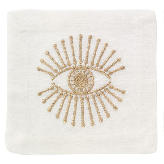 Gold Cocktail Napkin - Pack of 4