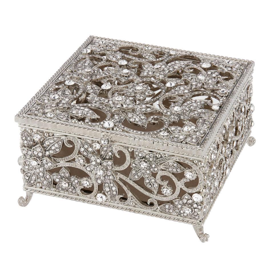 Flora Box -Silver