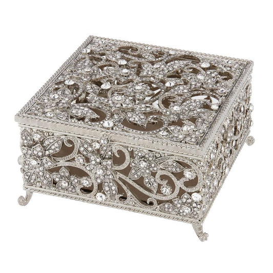 Flora Box -Silver