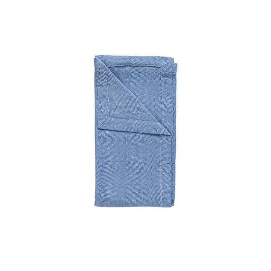 50% Linen 50% Cotton, Blueberry