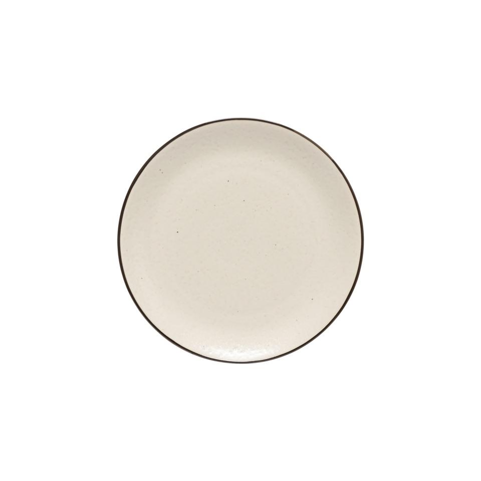 Salad/Dessert Plate 9", Natural-Black