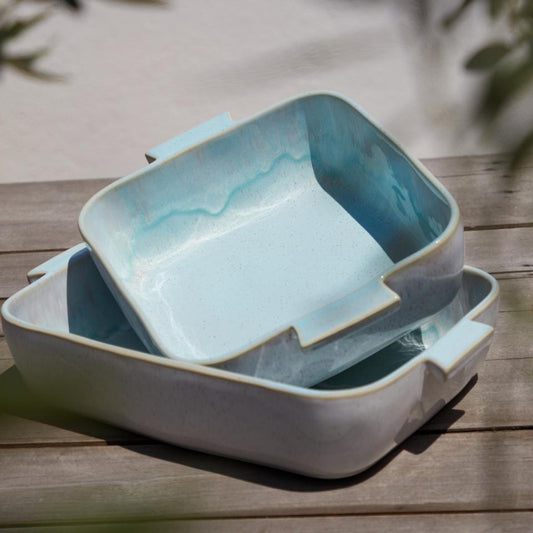 Rect. Baker 16", Sea blue