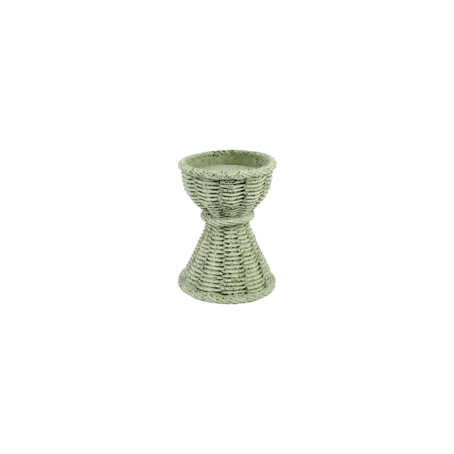 Sage Green Short Candlestick