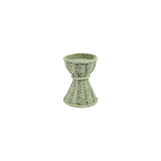 Sage Green Short Candlestick