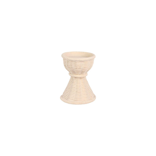 Ivory Short Candlestick
