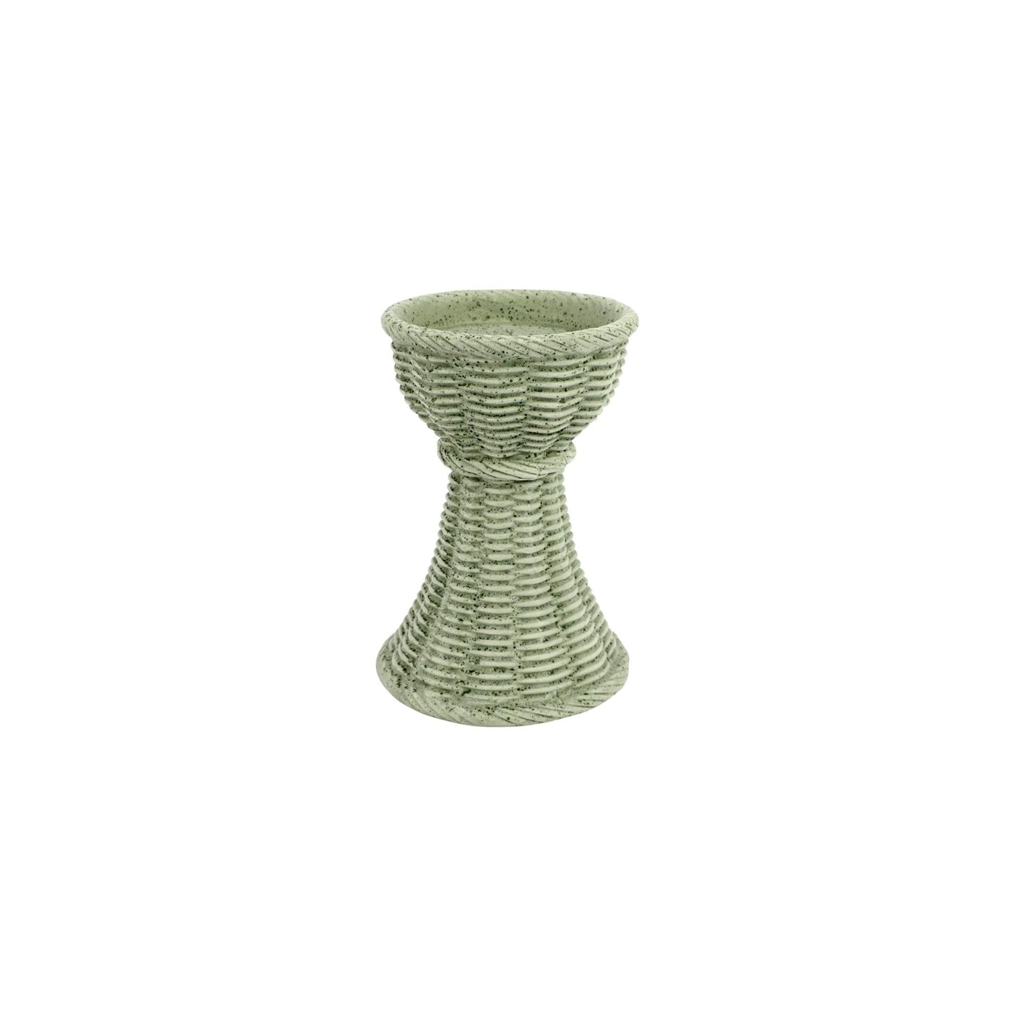 Sage Green Medium Candlestick