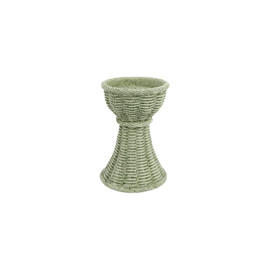 Sage Green Medium Candlestick
