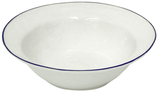 Serving Bowl 12", White-blue