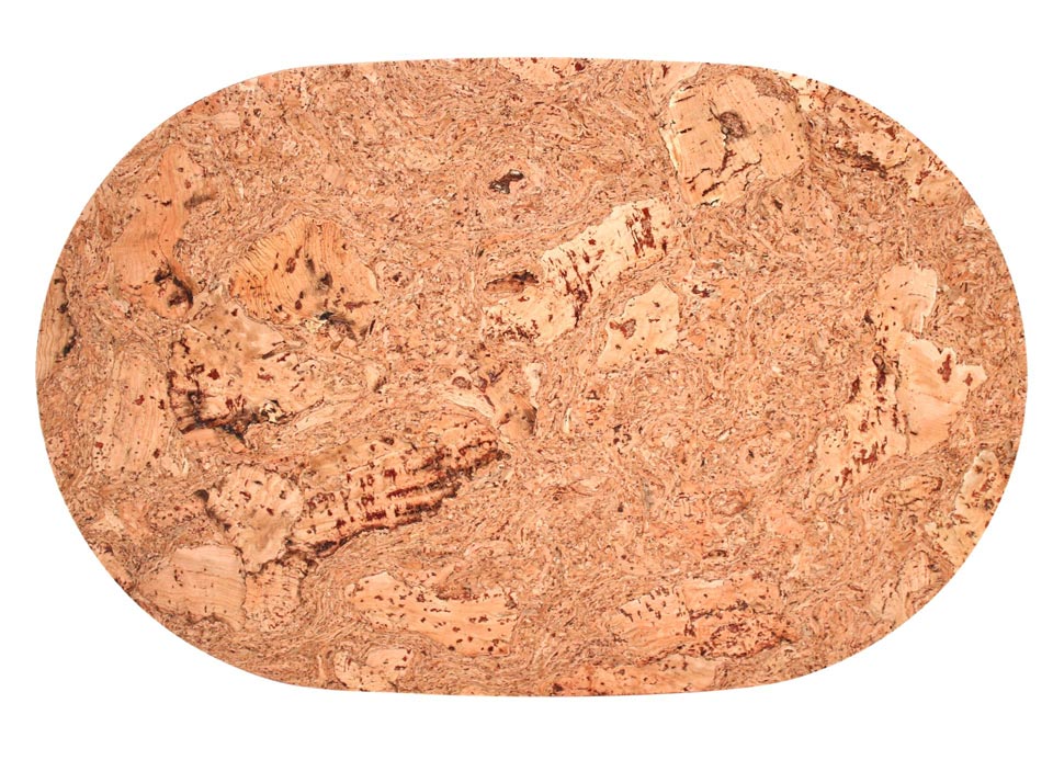 Set 4 Oval Placemats, Iceberg natural