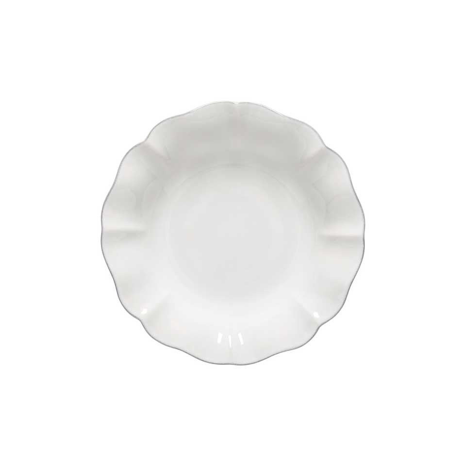 Soup/pasta plate, White