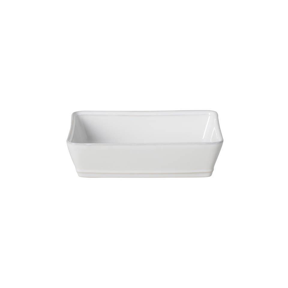 Rectangular Baker 8", White