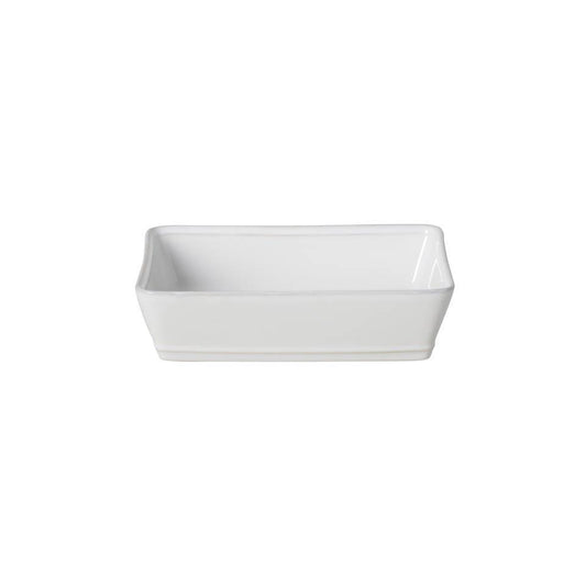 Rectangular Baker 8", White