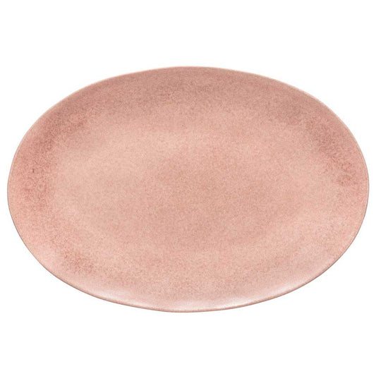 Oval Platter, Mauve rose