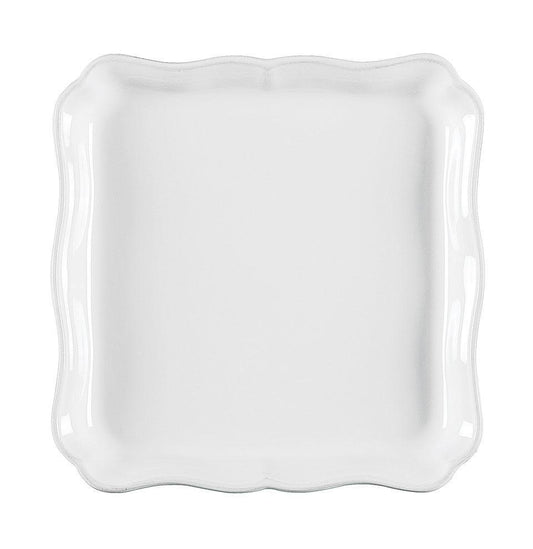 Square Tray 8", White