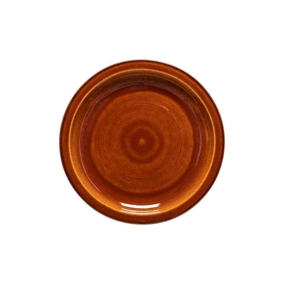Dinner Plate, Caramel