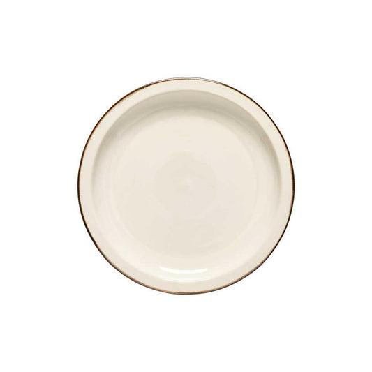 Dinner Plate, Cream-caramel