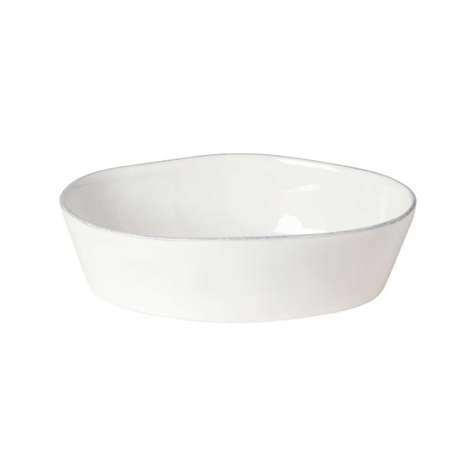 Oval baker, White