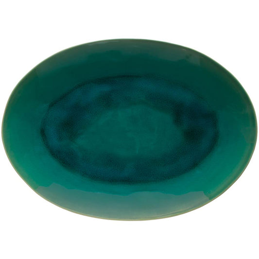 Oval Platter 16", Azur