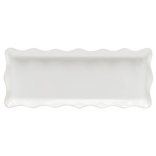 Rect. Tray 17", White