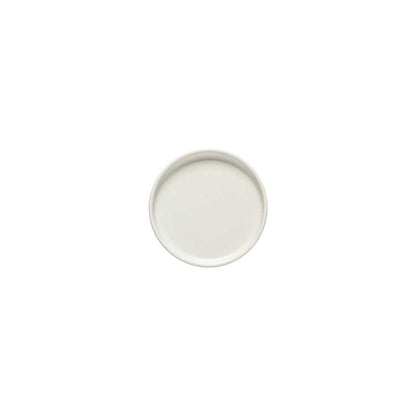 Round Plate, White