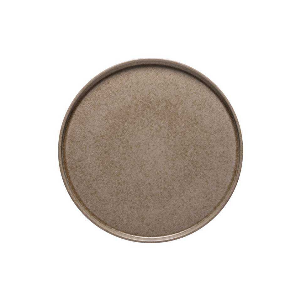 Round Plate, Oak
