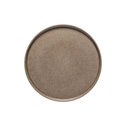 Round Plate, Oak