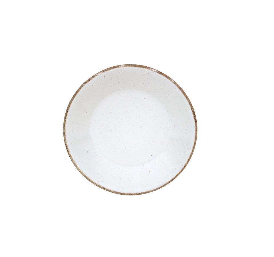 Bread Plate 7", White