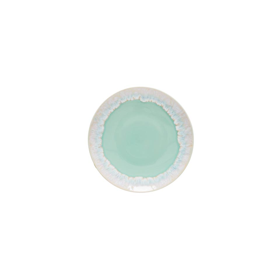 Bread Plate 7", Aqua