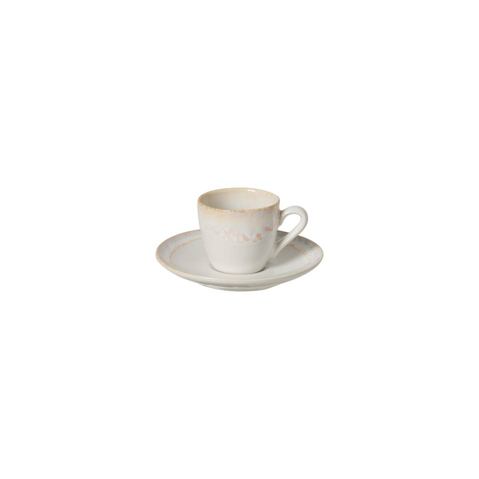 Coffee Cup and Saucer 3 oz., White
