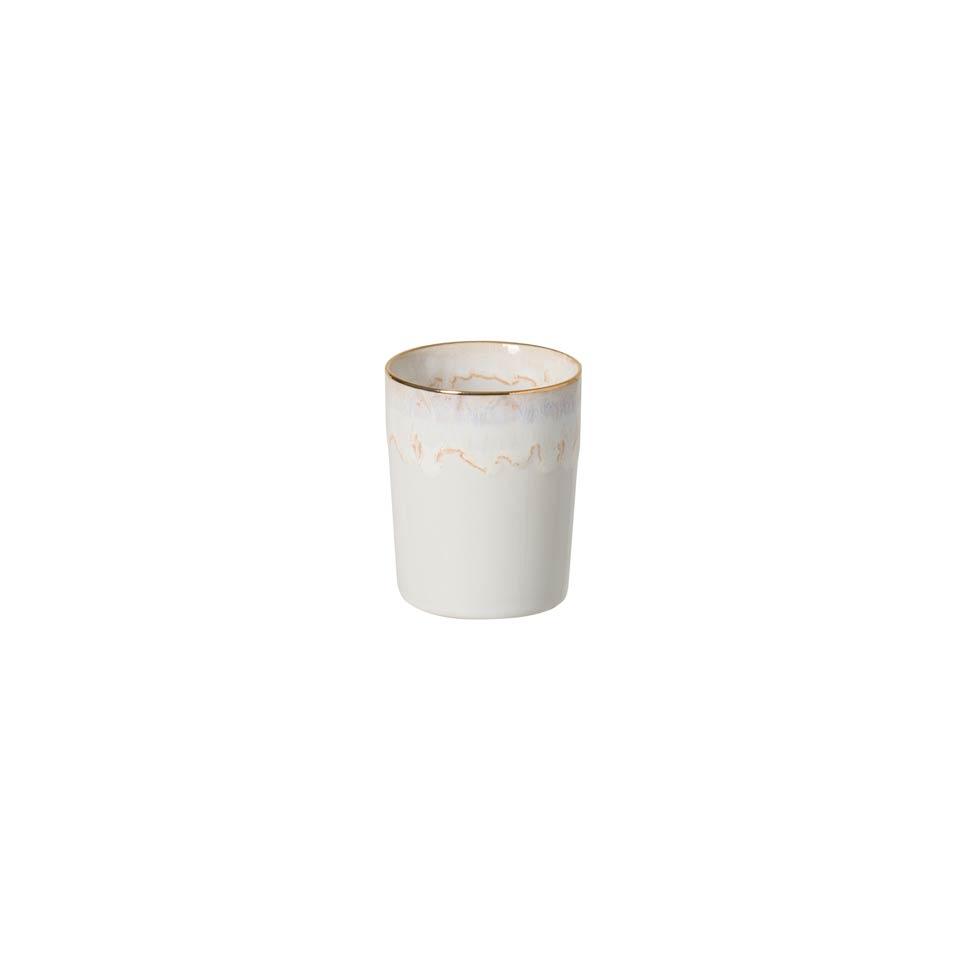 Tumbler 4" White and Gold