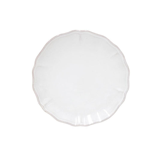 Bread Plate 7", White