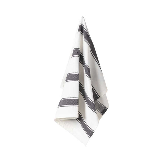 Kitchen Towel Stripes, Black