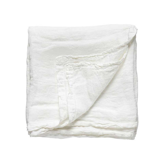 Table Cloth 100% LI, Chalk white