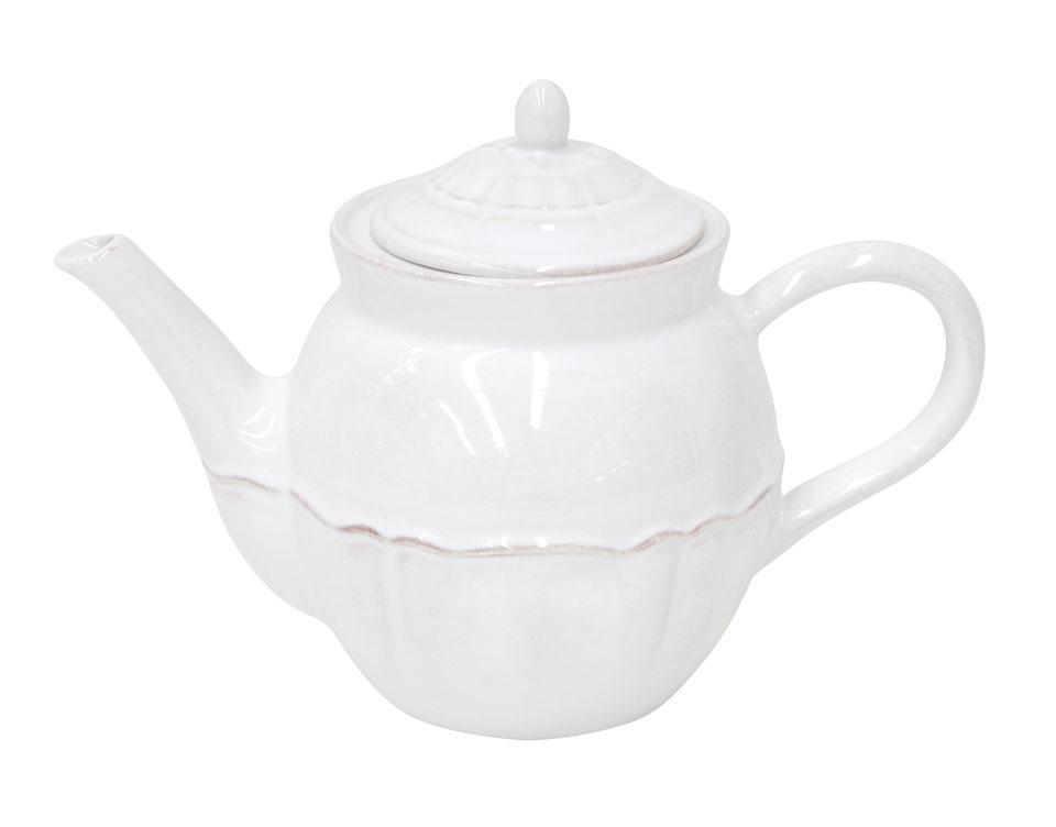 Tea Pot 51 oz., White