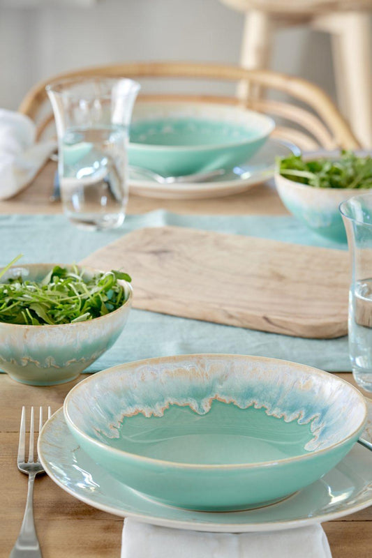 Soup/Pasta Bowl 9", Aqua