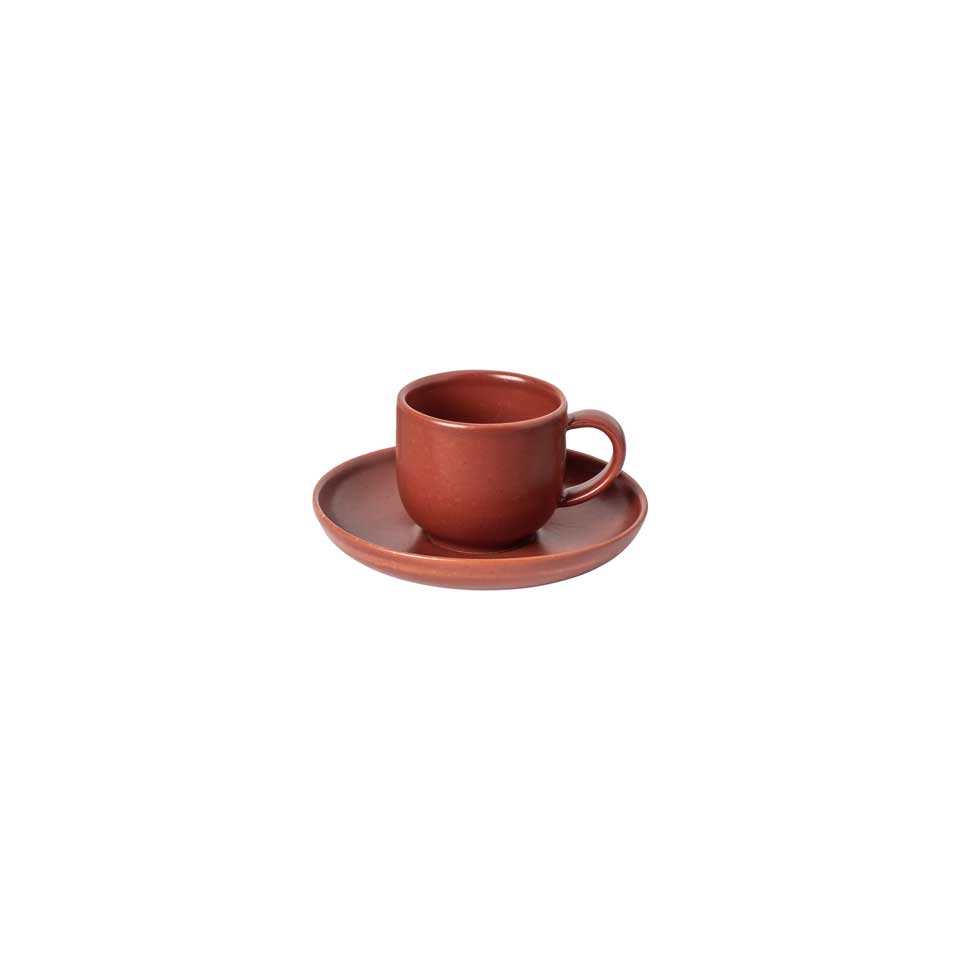 Coffee Cup and Saucer, Cayenne