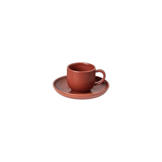 Coffee Cup and Saucer, Cayenne