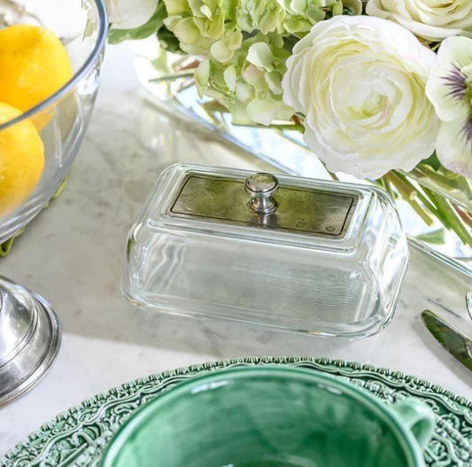 Glass Butter Dish