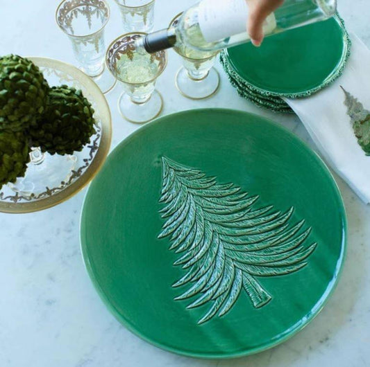 FORESTA HOLIDAY PLATTER IN ITALIAN GREEN