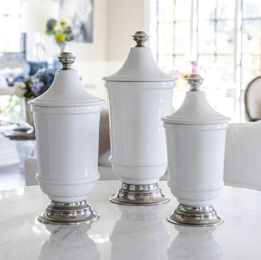 Medium Footed Canister
