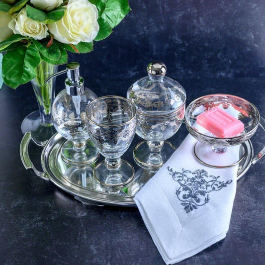 Platinum Water Glass for Bath