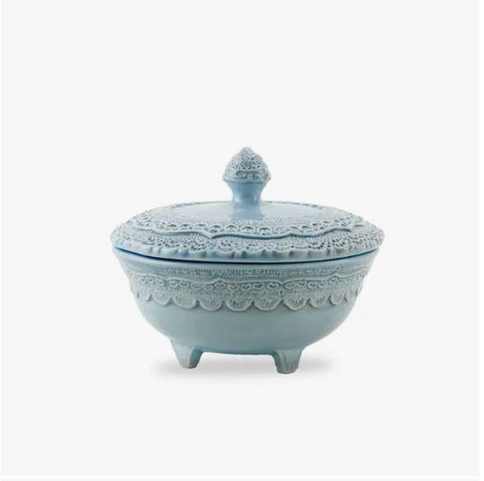 Blue Petite Cover Dish