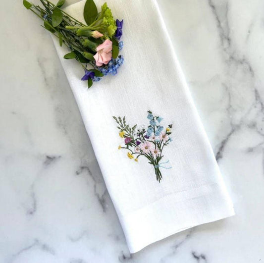 Wildflower Bouquet, White