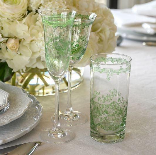 Giardino, Green Highball Glass