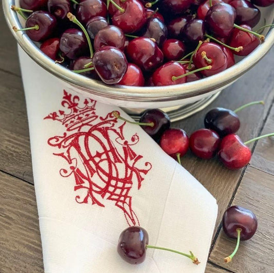 Royal, White/Red