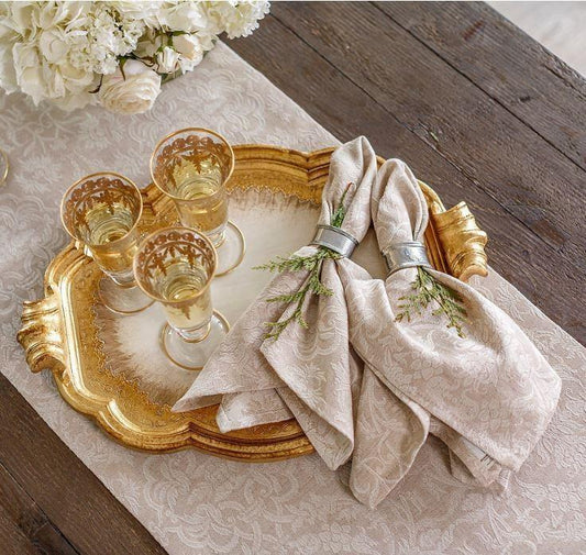 Imperial Large Napkin, Beige